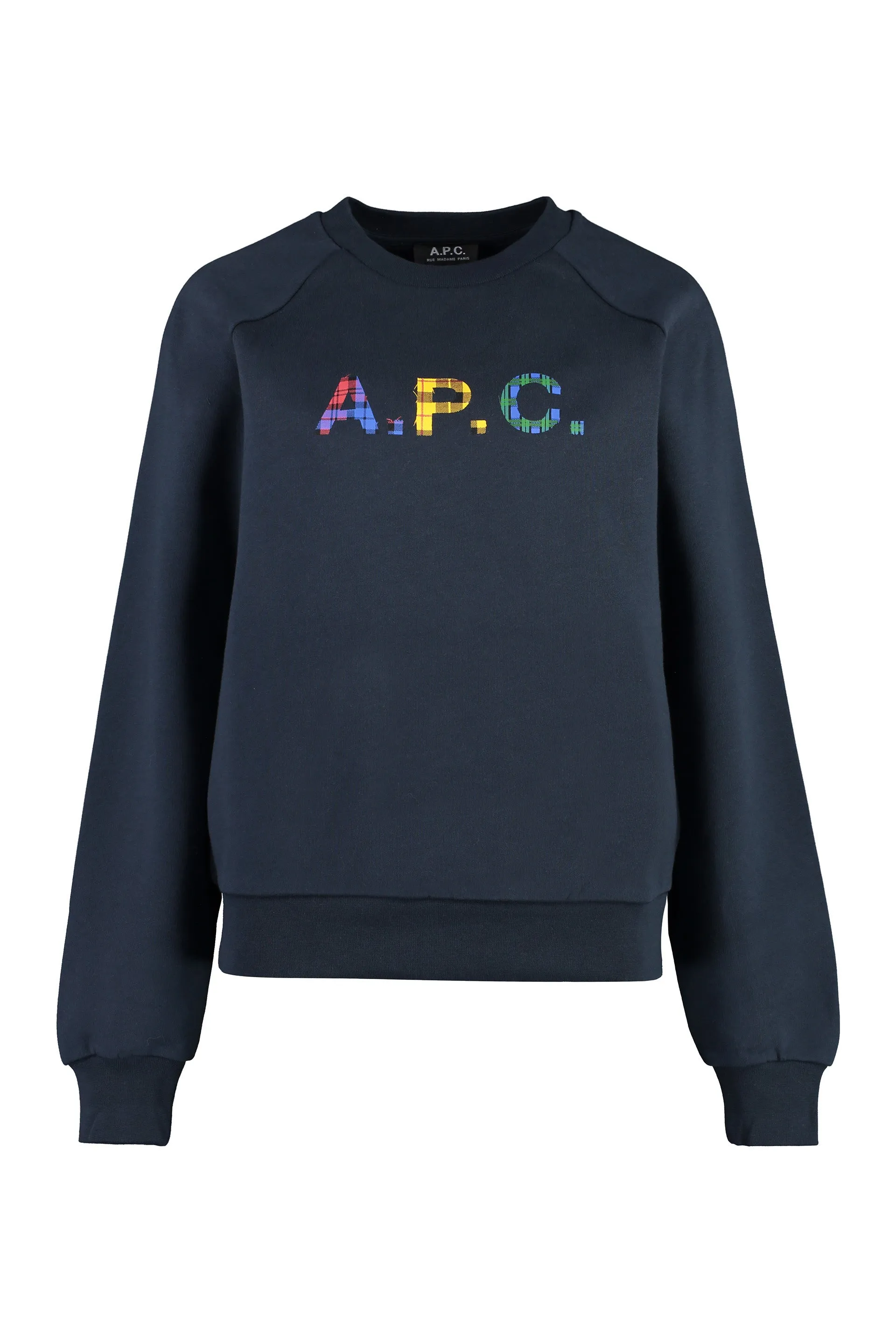 A.P.C. Felpa Vicky in cotone con logo