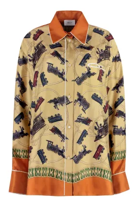 Bally Camicia in seta stampata