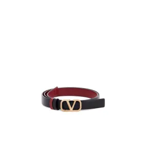 Cintura reversibile VLogo Signature in pelle