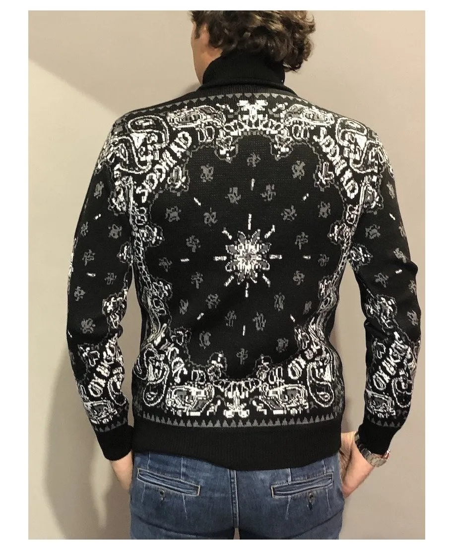 Dolcevita  - Nero - Fantasia Bandana