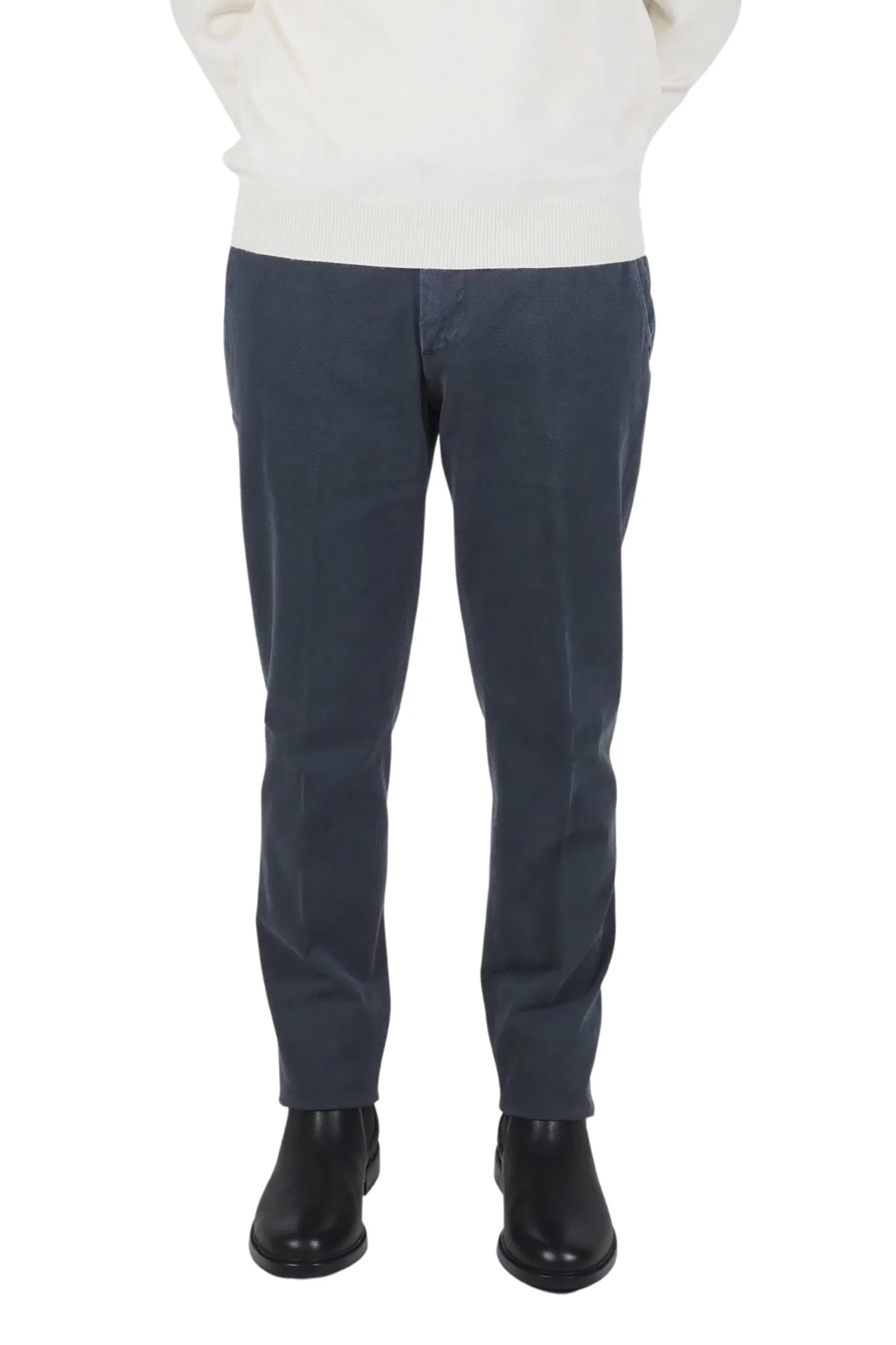 Jeckerson pantalone blu uomo