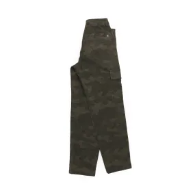 Pantalone Cargo Verde Militare Bambino E Ragazzo