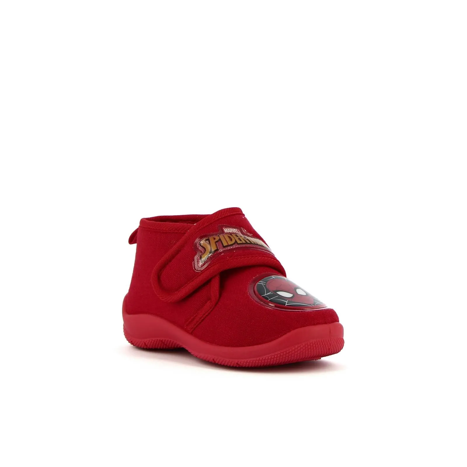 Pantofole rosse Spiderman da asilo con velcro