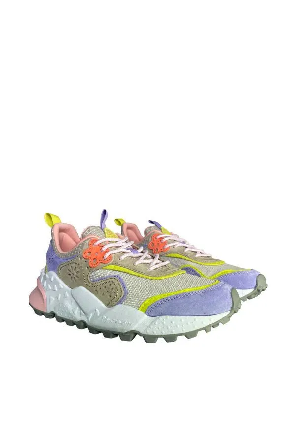 SNEAKERS Donna FLOWER MOUNTAIN KOTETSU - 2017822 09 1E23 BEIGE/LILAC